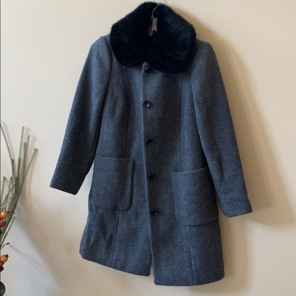 Brand new Talbots Bouclé Wool Coat